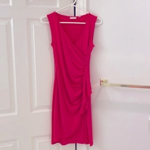 Sleeveless pink dress